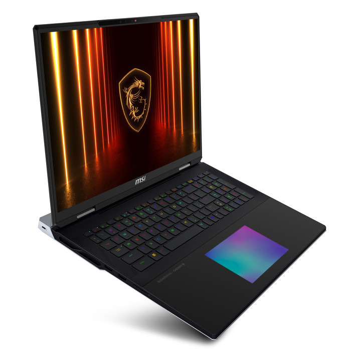MSI Titan 18 HX AI A2XWJG-235BE AZERTY detail