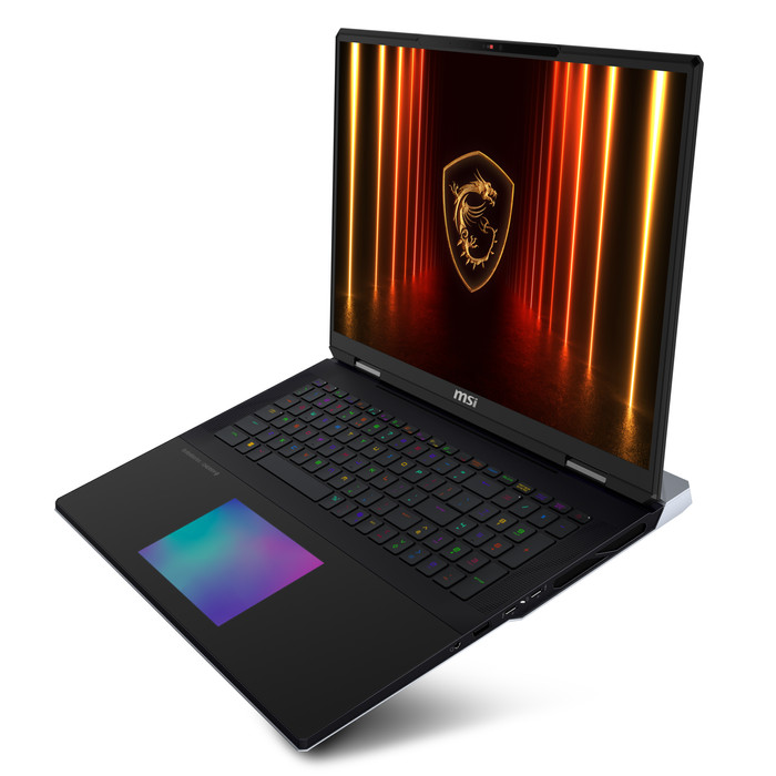 MSI Titan 18 HX AI A2XWJG-235BE AZERTY detail