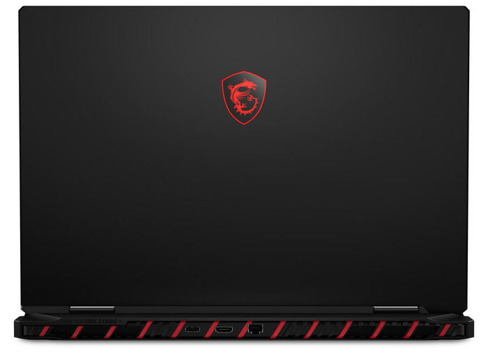 MSI Raider A18 HX A9WJG-014NL bovenkant