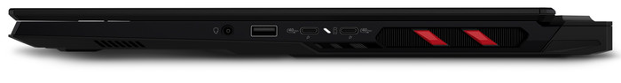 MSI Raider A18 HX A9WJG-014NL rechterkant
