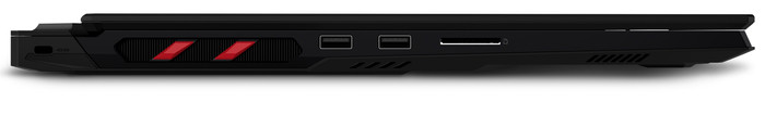 MSI Raider A18 HX A9WJG-014NL linkerkant