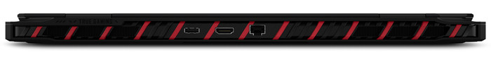 MSI Raider A18 HX A9WJG-014NL achterkant