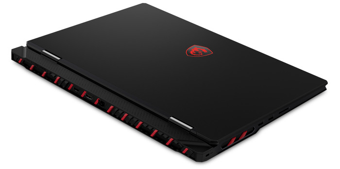 MSI Raider A18 HX A9WJG-014NL bovenkant