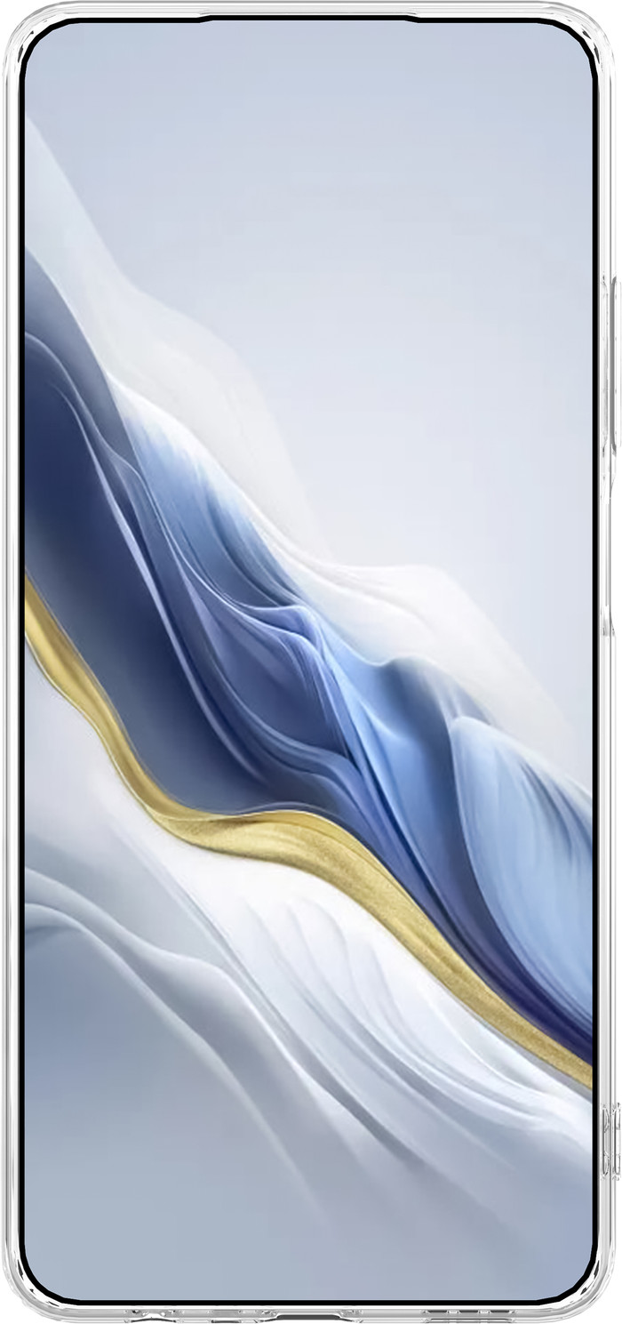 Just in Case Soft Design Oppo A40  / A40m / A60 5G Back Cover Transparant voorkant