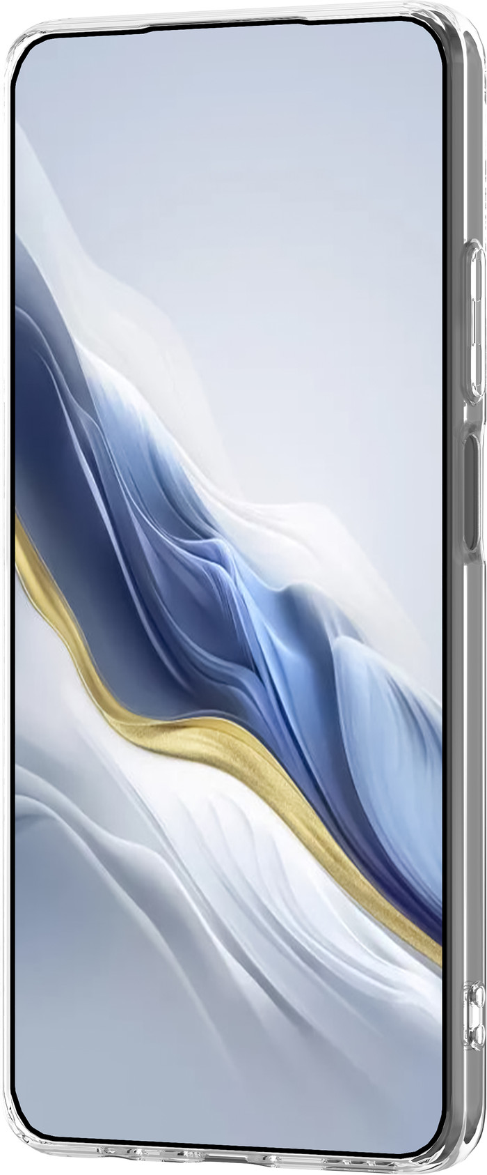 Just in Case Soft Design Oppo A40  / A40m / A60 5G Back Cover Transparant linkerkant