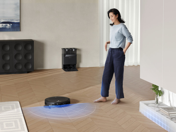 ECOVACS DEEBOT T50 OMNI product in use