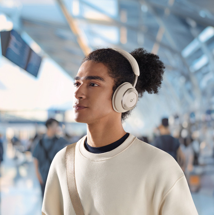 soundcore Space One Pro White product in use