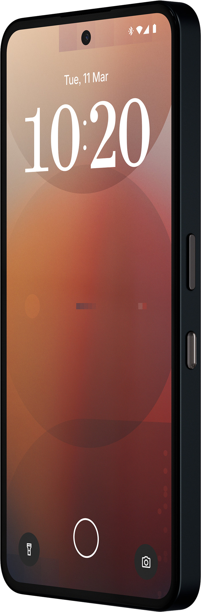 Nothing Phone (3a) 128GB Zwart 5G + Just in Case Back Cover Zwart voorkant