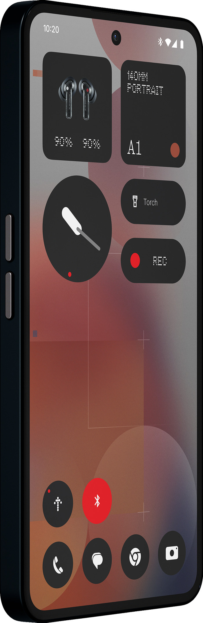 Nothing Phone (3a) Pro 256GB Zwart 5G voorkant