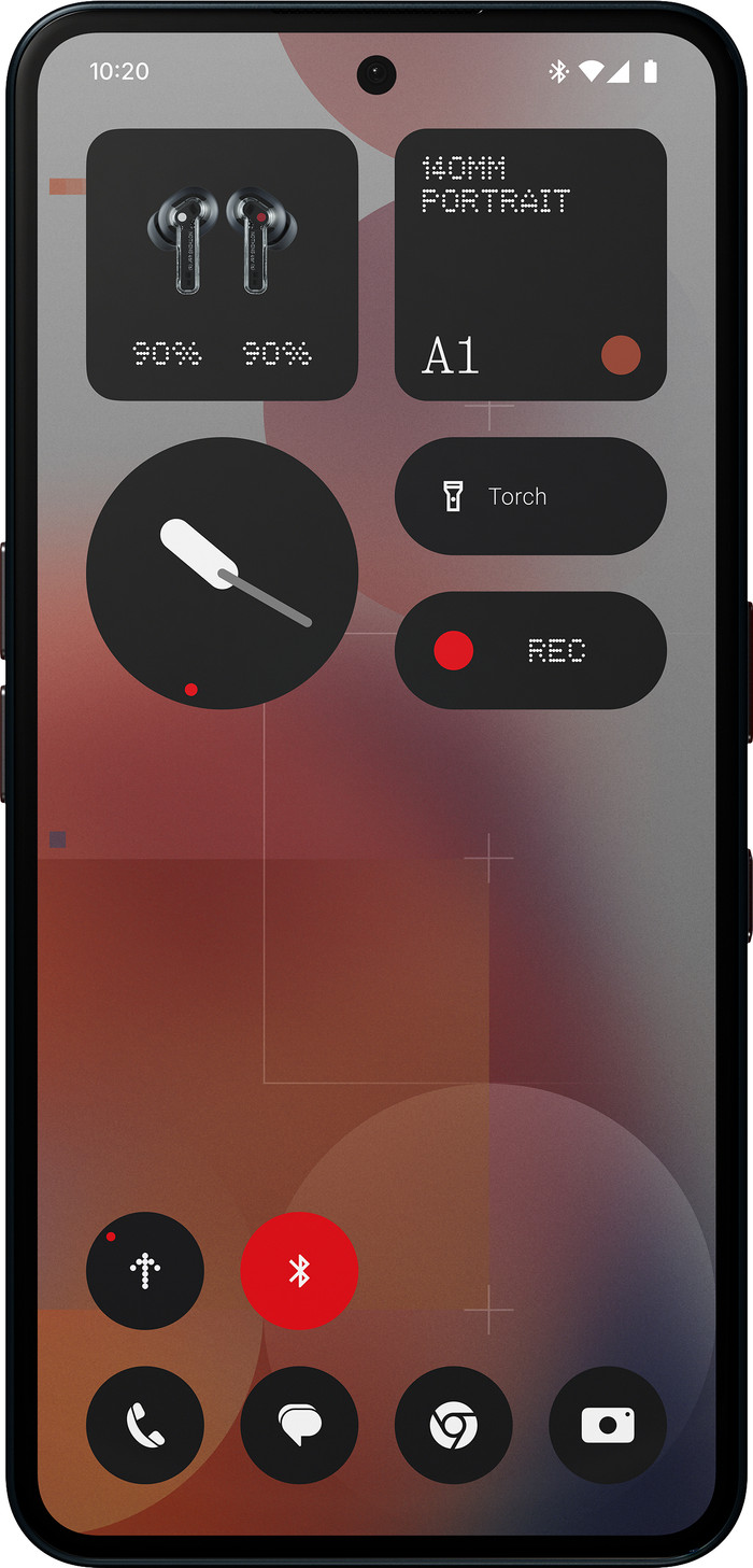 Nothing Phone (3a) Pro 256GB Zwart 5G voorkant