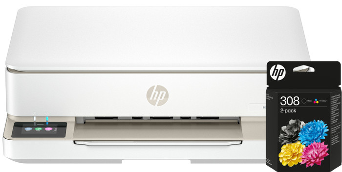 HP ENVY 6120e + 1 set extra cartridges Main Image