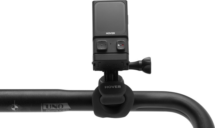 HOVERAir HandleBar Mount product in use
