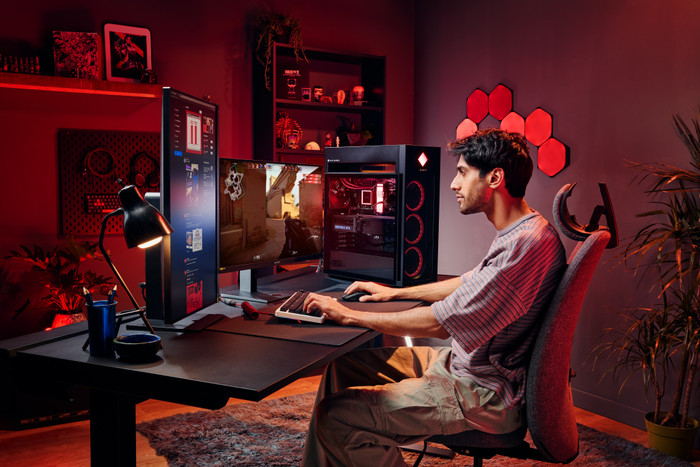 HP OMEN 45L GT22-3990nd product in gebruik