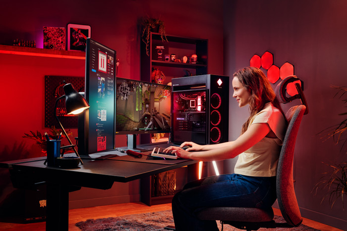 HP OMEN 45L GT22-3990nd product in gebruik
