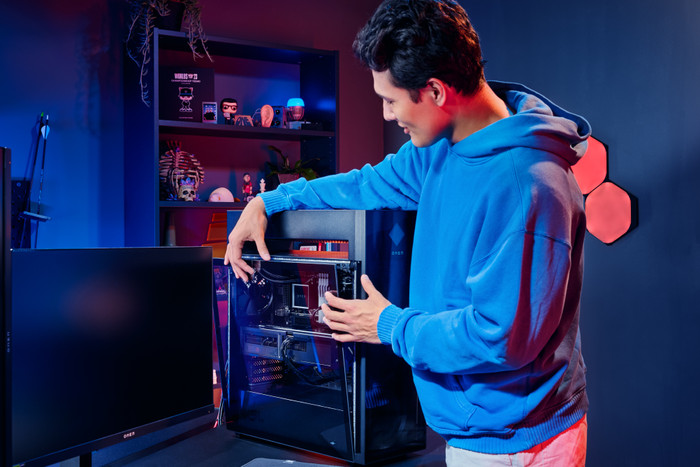 HP OMEN 45L GT22-3990nd product in gebruik