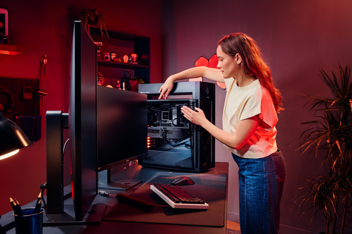 HP OMEN 45L GT22-3990nd product in gebruik