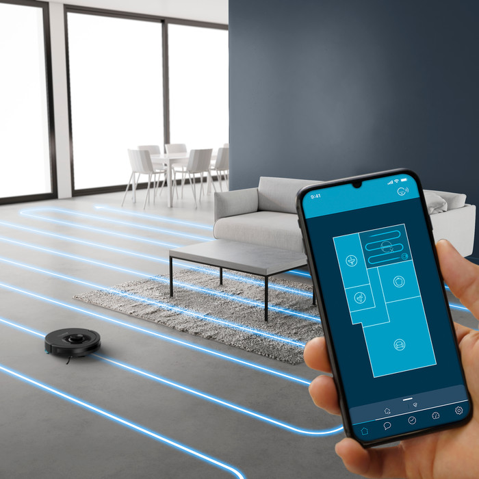 Rowenta X-plorer Serie 85+ product in gebruik