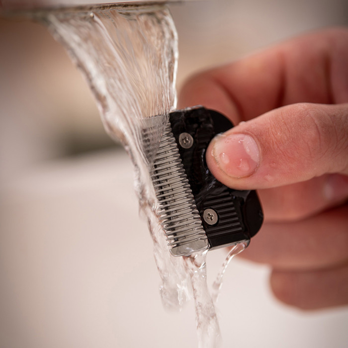 Wahl Self Clip product in gebruik