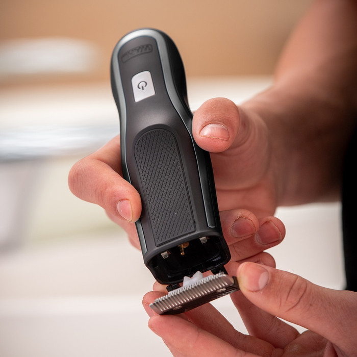 Wahl Self Clip product in gebruik