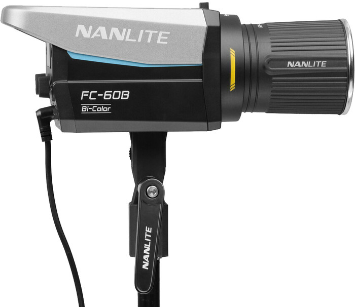 Nanlite FC-60B LED Bi-color Spot Light côté gauche