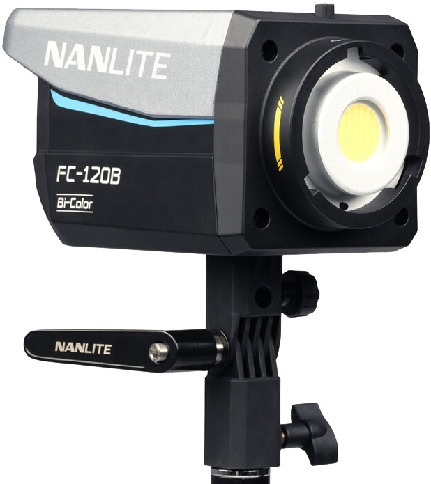 Nanlite FC-120B LED Bi-color Spot Light left side
