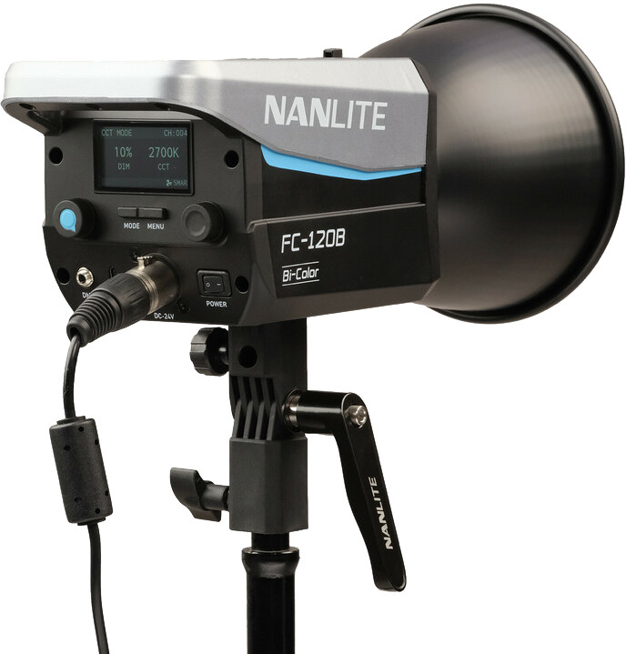 Nanlite FC-120B LED Bi-color Spot Light back