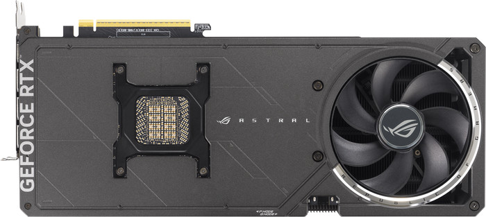 ASUS ROG Astral GeForce RTX 5090 OC 32GB onderkant
