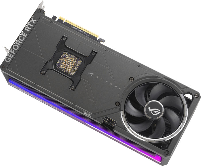ASUS ROG Astral GeForce RTX 5090 OC 32GB onderkant