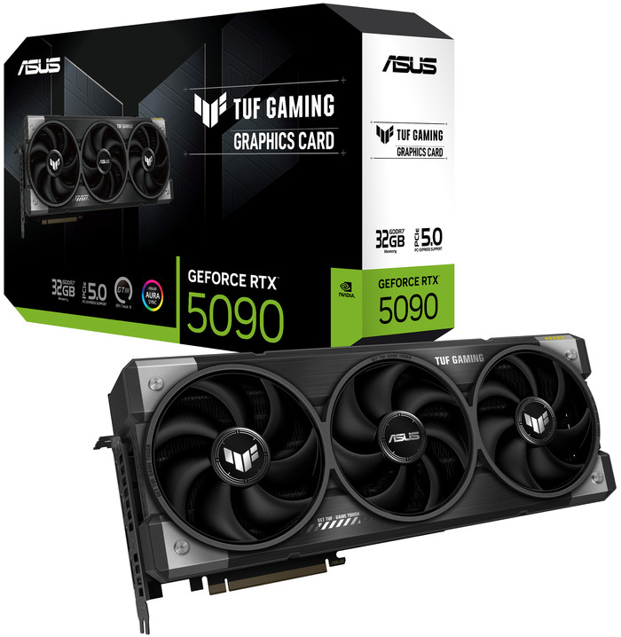 ASUS TUF Gaming GeForce RTX 5090 32GB verpakking
