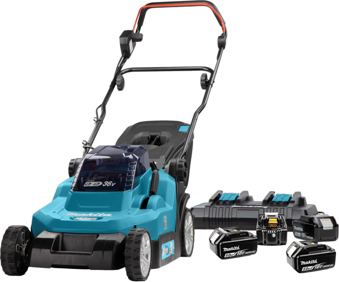 Makita DLM382PT2 5,0 Ah Accu (4x) Starterspakket Main Image