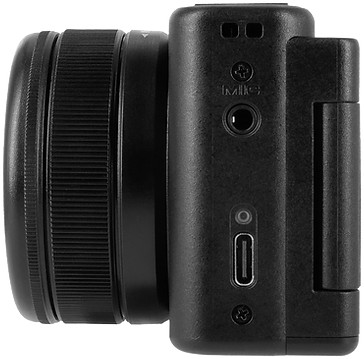 Yashica City 100 Zwart rechterkant