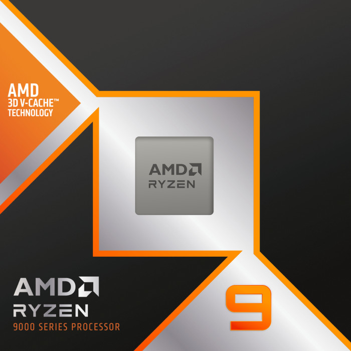 AMD Ryzen 9 9950X3D voorkant