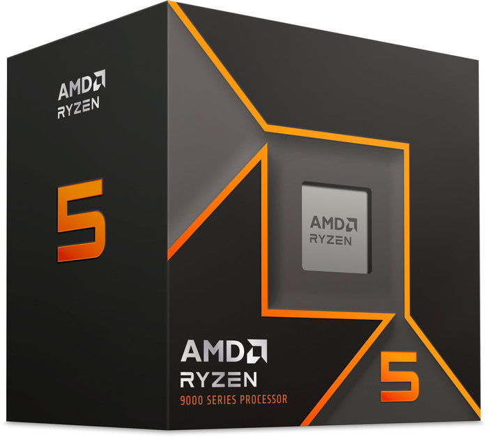 AMD Ryzen 5 9600 linkerkant