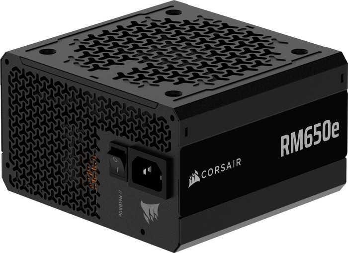 Corsair RM650e (2025) Cybenetics Gold rechterkant