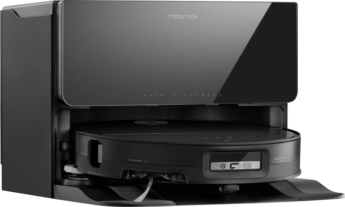 Roborock Saros 10 R&D Black left side