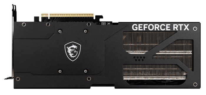 MSI GeForce RTX 5070 Ti VENTUS 3X OC 16GB achterkant