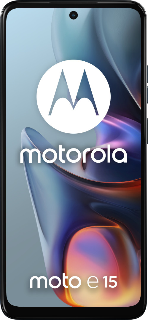 Motorola Moto E15 64GB Blue 4G front