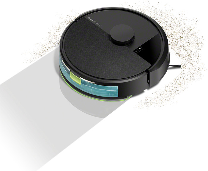 iRobot Roomba 105 Combo + Black product in gebruik