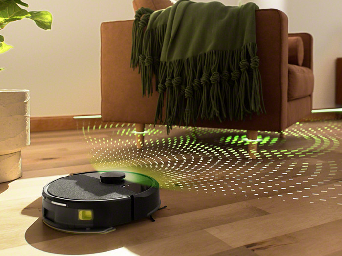 iRobot Roomba 105 Combo + Black product in gebruik
