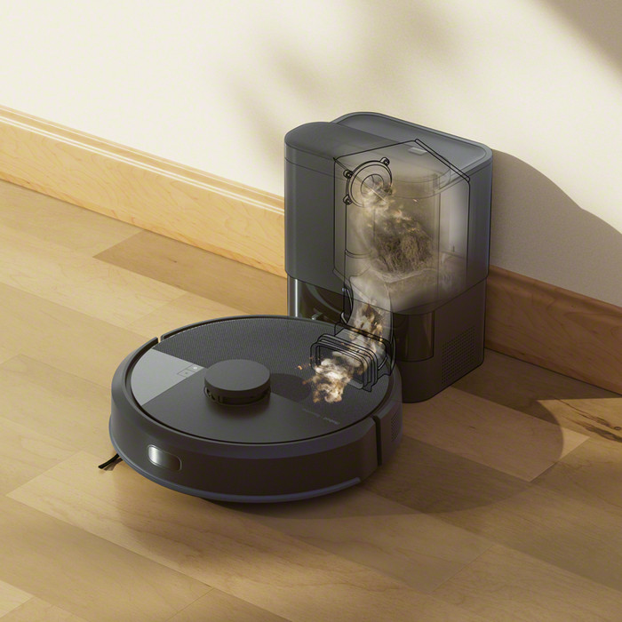 iRobot Roomba 105 Combo + Black product in gebruik