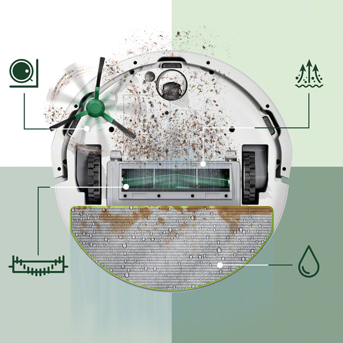 iRobot Roomba 105 Combo + White detail