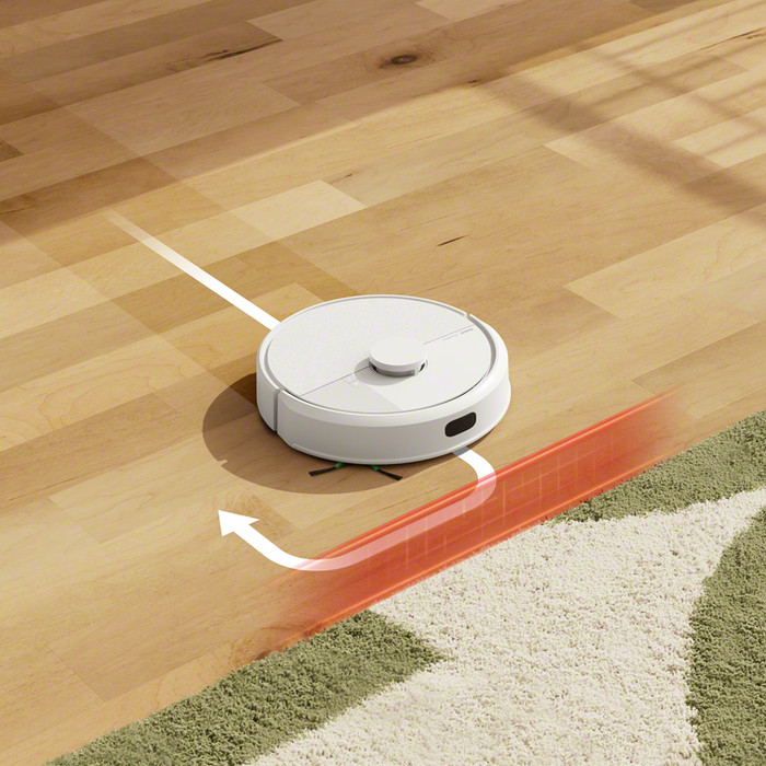iRobot Roomba 105 Combo + White product in gebruik
