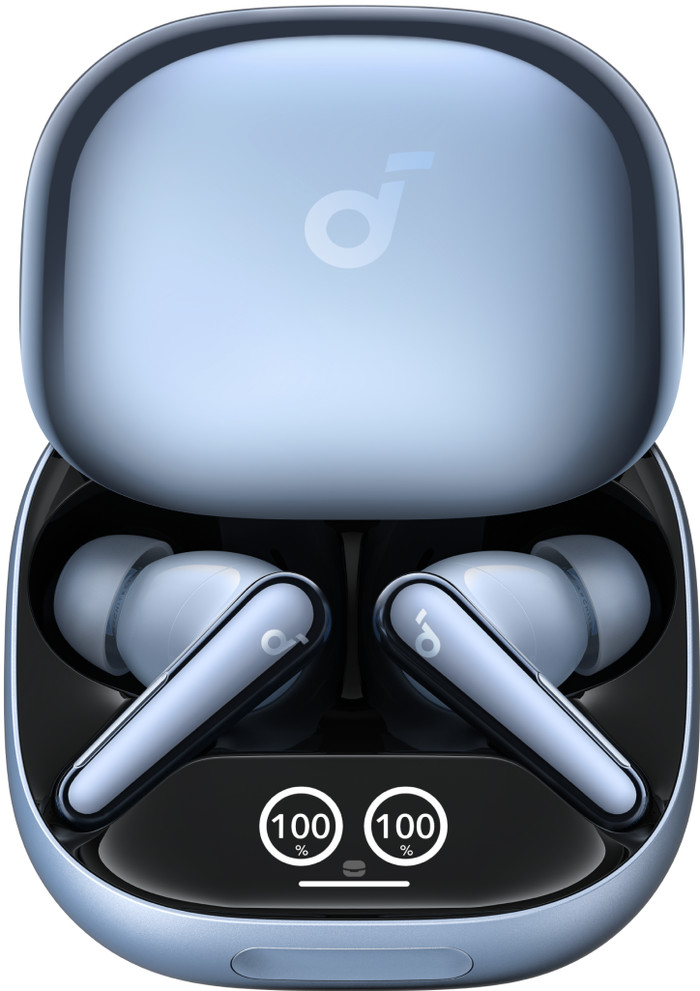 soundcore Liberty 4 Pro Lichtblauw voorkant