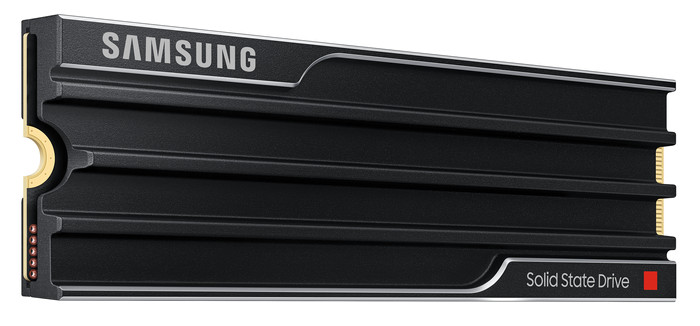 Samsung 9100 Pro 1TB Heatsink PCIe 5.0 M.2 SSD voorkant