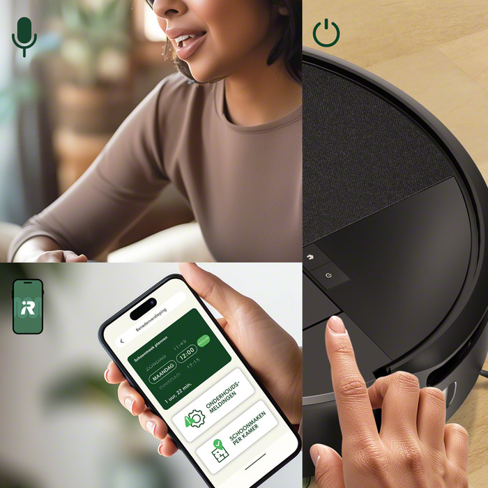 iRobot Roomba 205 Combo Black product in gebruik