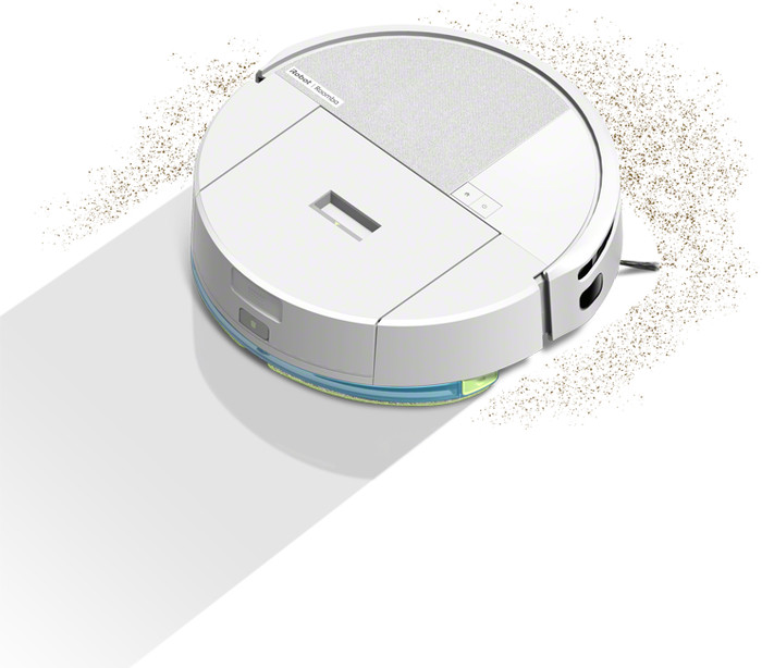 iRobot Roomba 205 Combo White product in gebruik