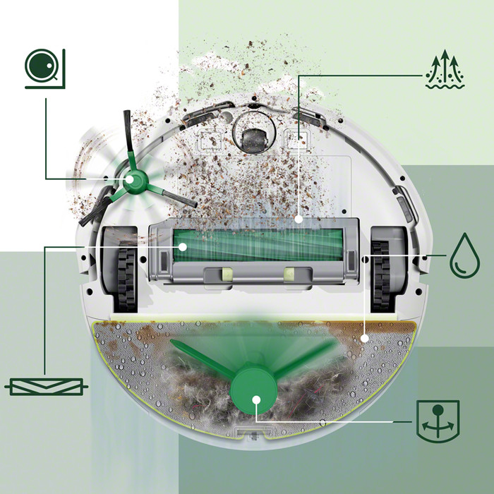 iRobot Roomba 205 Combo White detail