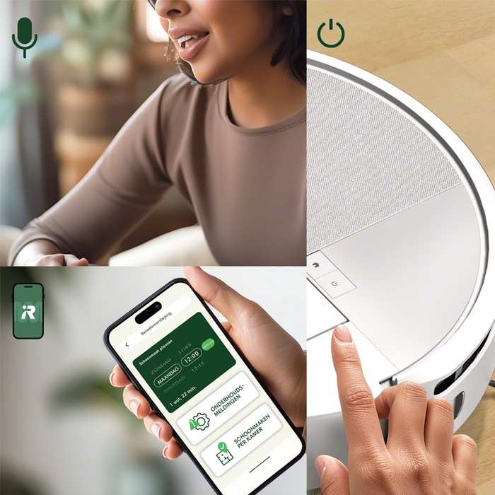 iRobot Roomba 205 Combo White product in gebruik