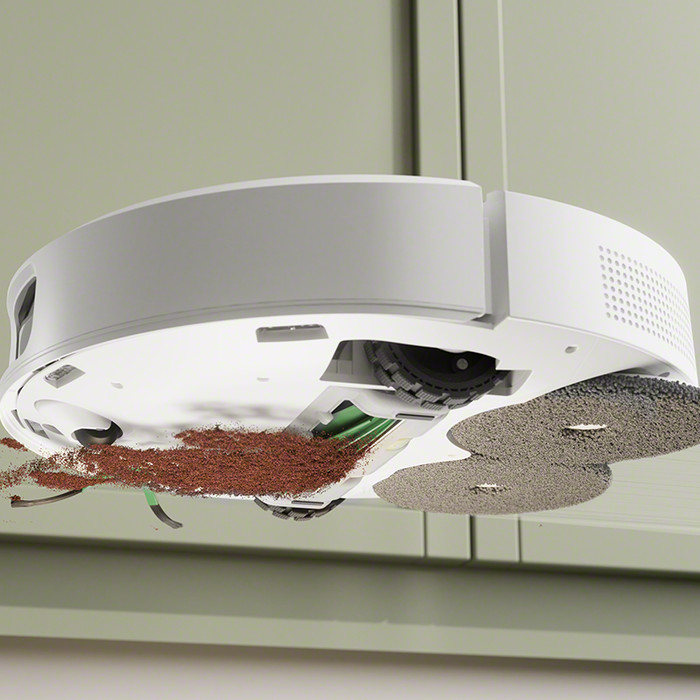 iRobot Roomba Plus 505 + White product in use