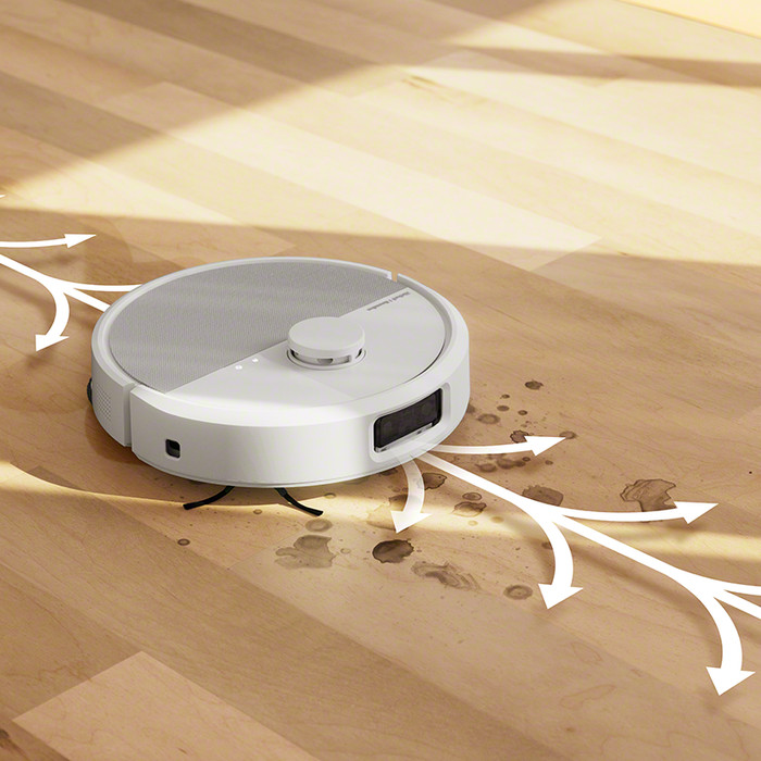 iRobot Roomba Plus 505 + White product in use